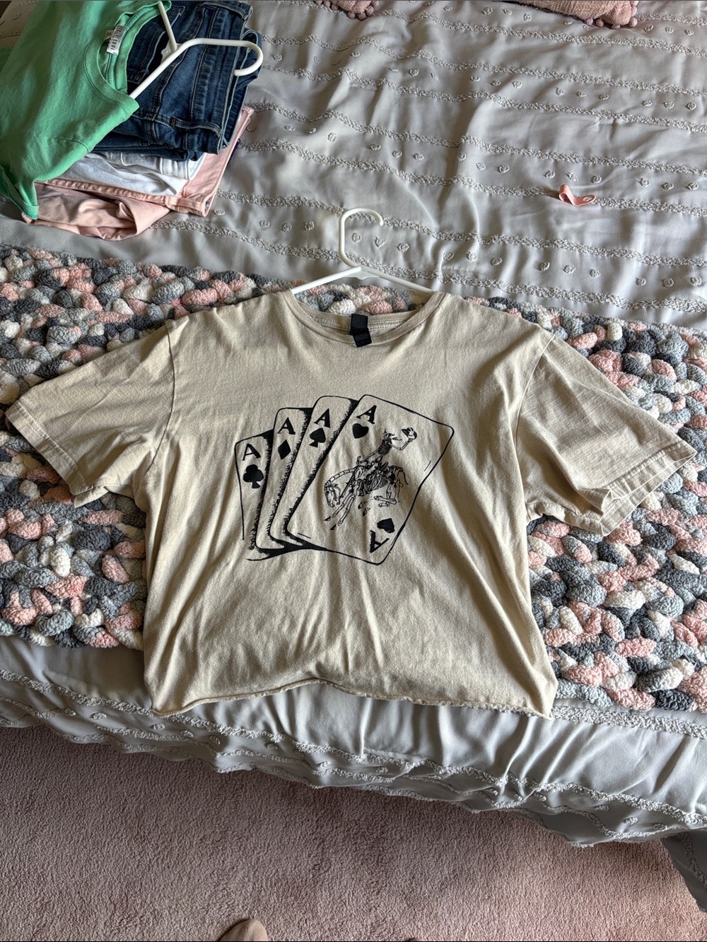 Gildan cropped tee